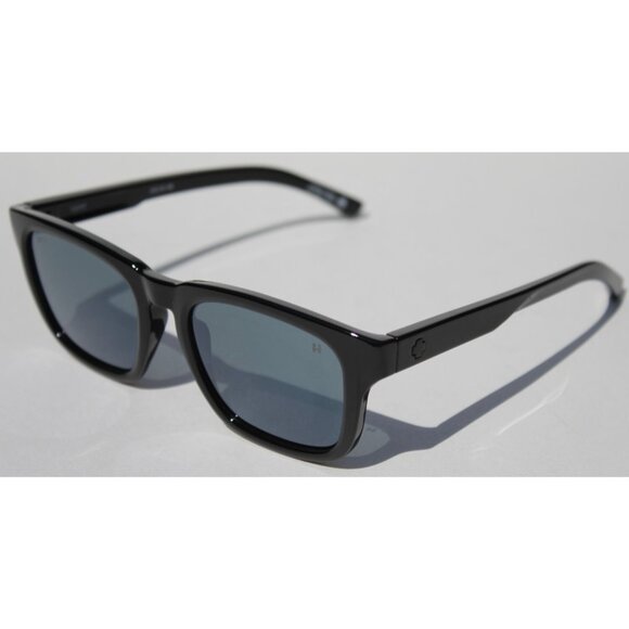 SPY OPTICS Saxony Sunglasses Black/Happy Gray Green Black Mirror NEW - Picture 7 of 10